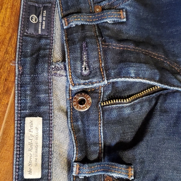 Adriano Goldschmied Stevie Roll Up Petite Capri Jeans - Picture 2 of 6